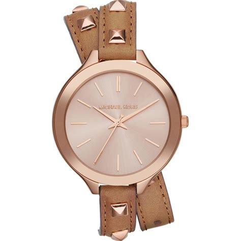 michael kors tan leather strap watch|replacement Michael Kors Watch strap.